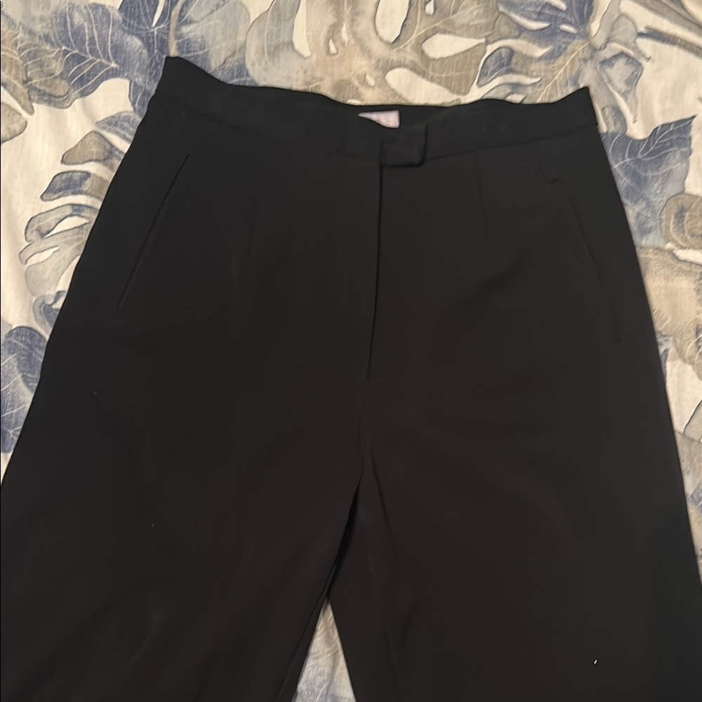 Dressbarn Black Buttoned Pants